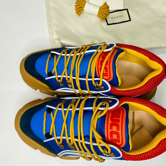 ‼️SOLD‼️Gucci Men's FLASHTREK Sneakers SIZE 9 NWB - Picture 12 of 12